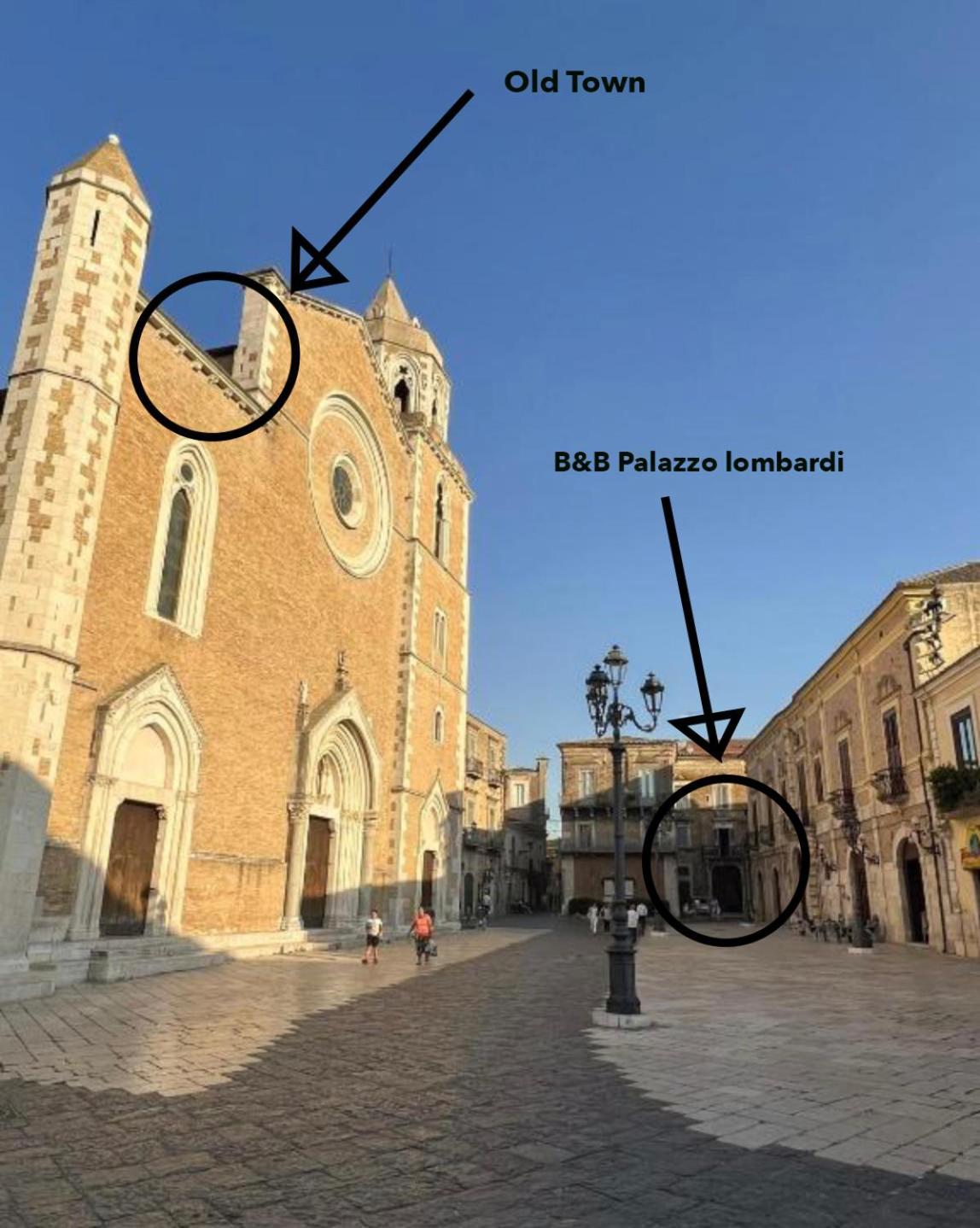 B&B Palazzo Lombardi ลูเชรา ภายนอก รูปภาพ